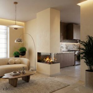 Elu-Fire Elu w B Room Divider L/R